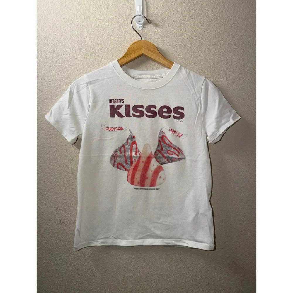 Girls Abercrombie Kisses Chocolate Shirt Size 10